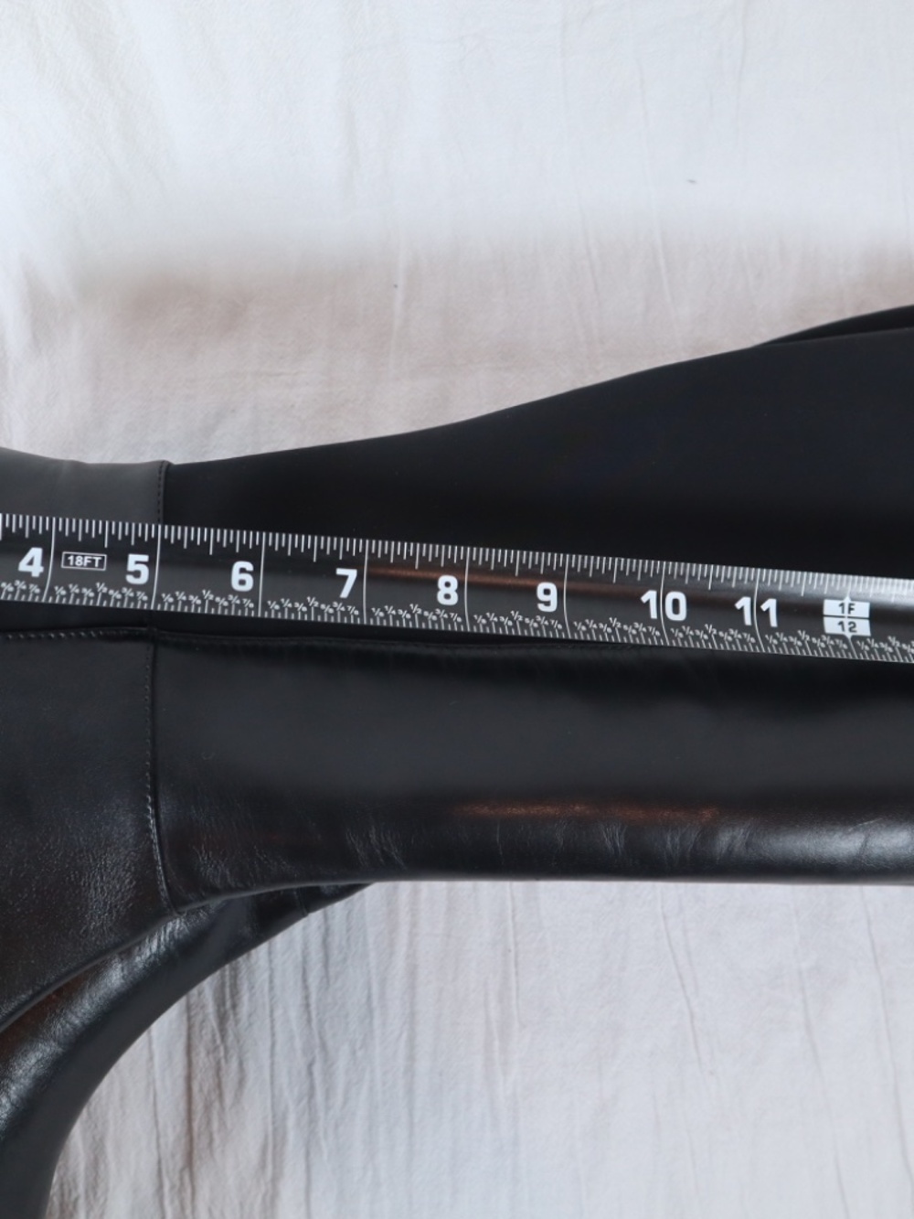 Nine West Vintage America Collection Women's Selenao Riding Boots Black Zip 9.5M - Picture 9 of 9